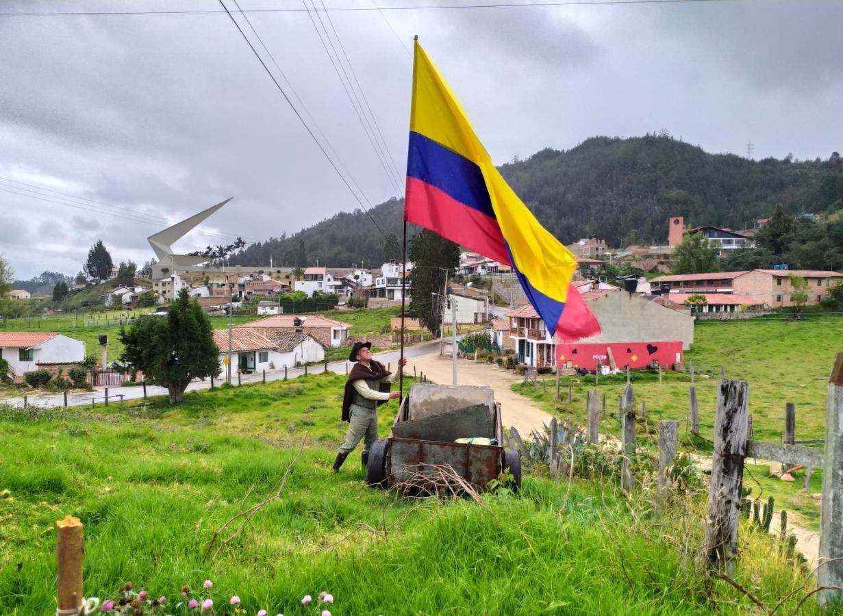 Cabanas & Glamping De Ruana Por Boyaca Paipa Luaran gambar