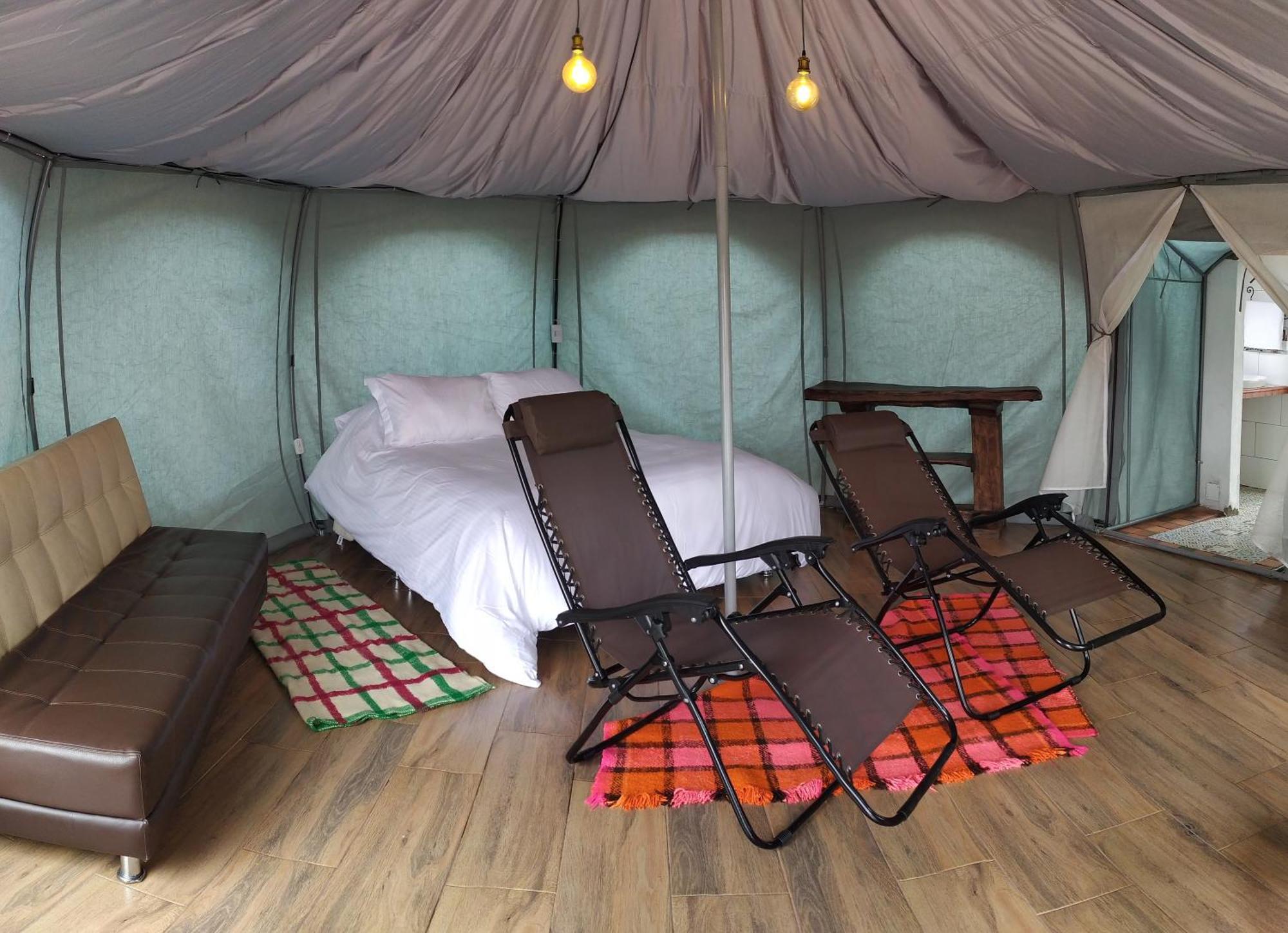 Cabanas & Glamping De Ruana Por Boyaca Paipa Luaran gambar