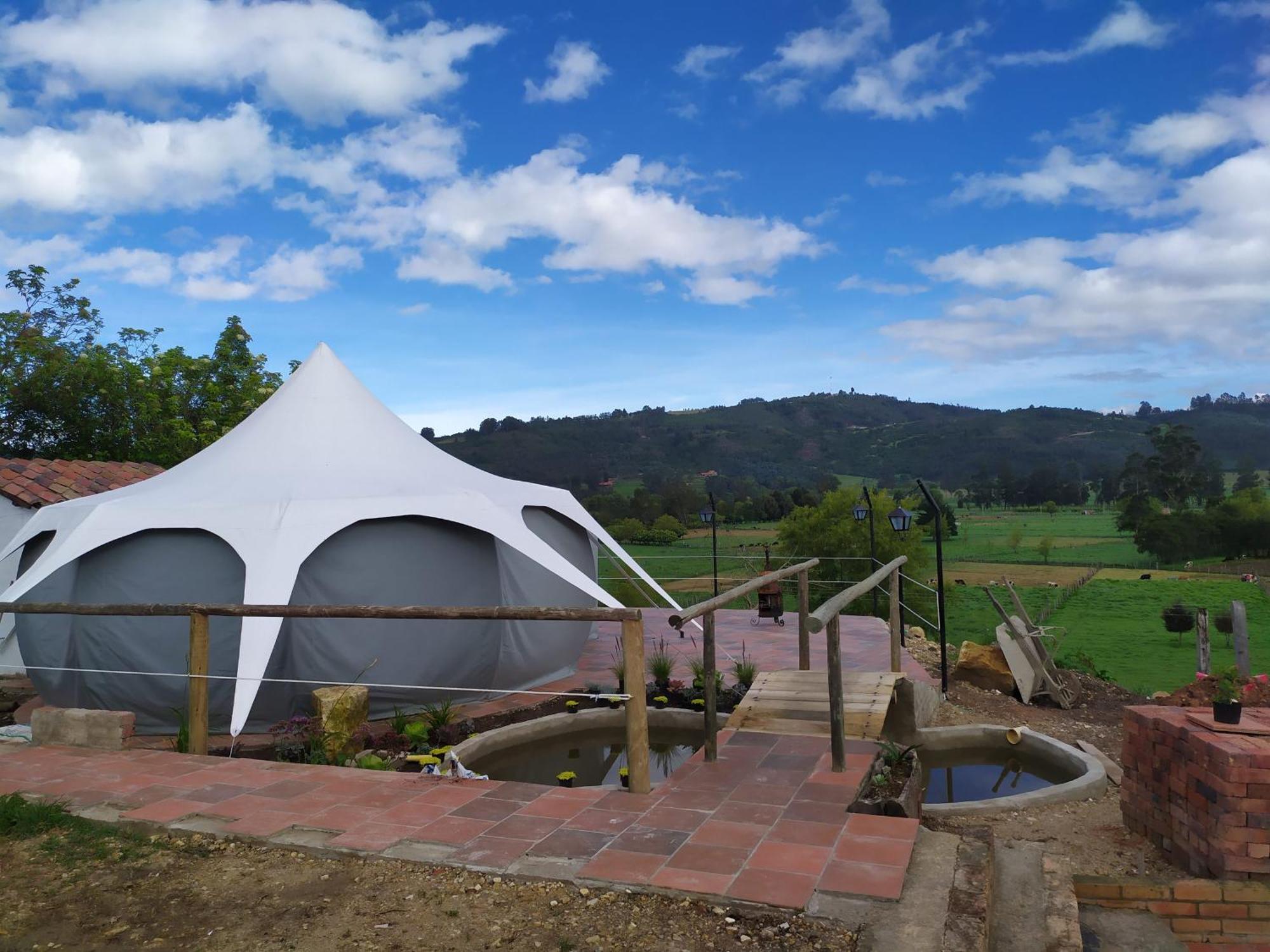 Cabanas & Glamping De Ruana Por Boyaca Paipa Luaran gambar